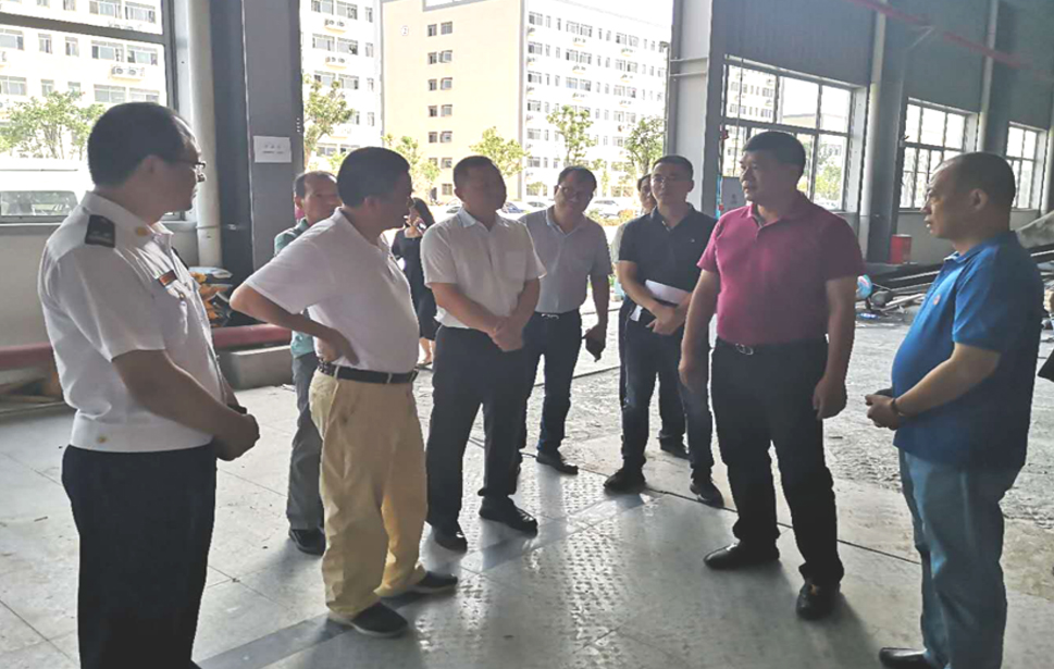 福清市常务副市长一行领导 莅临XPJ官方网站新材料科技工业园调研指导